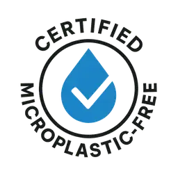 Certified Microplastic-Free seal
